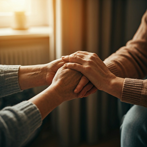 Pårørende og familie får støtte og veiledning fra sosionom